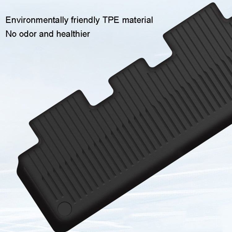3pcs /Set For Tesla Model 3 TPE Injection Car Foot Mats Interior Accessories - Seat Accessories by PMC TechLife | Online Shopping South Africa | PMC TechLife | Buy Now Pay Later Mobicred