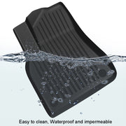 6pcs /Set For Tesla Model Y Double Layer TPE Injection Car Foot Mats Interior Accessories