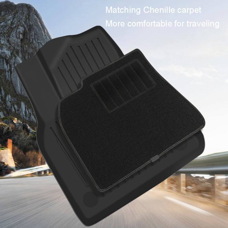 3pcs /Set For Tesla Model 3 TPE Injection Car Foot Mats Interior Accessories
