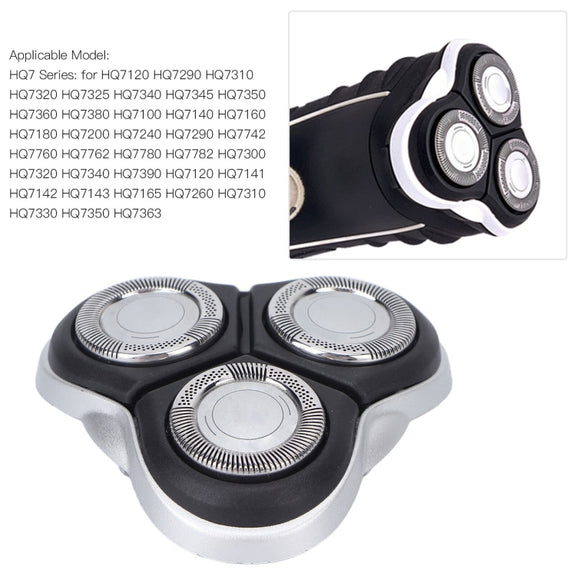 For Philips Shavers HQ7310 HQ7340 HQ7180 HQ7360 HQ7390 Replacement Blade Accessories(Silver)