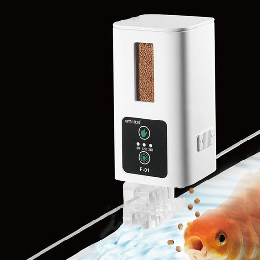 XINMA F-01 400ml Fish Tank Automatic Feeding Device Aquarium Intelligente Timing High-capacity Fish Feeder - Feeders by XINMA | Online Shopping South Africa | PMC Jewellery | Buy Now Pay Later Mobicred