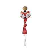 Animal Head Pacifier Chain Newborn Pacifier Clip, Style: Fox