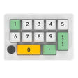 MKESPN 13 Keys RGB Multi-Function Macro Programming Mechanical Keypad Wired With Knob Keyboard(White) - Mini Keyboard by MKESPN | Online Shopping South Africa | PMC Jewellery | Buy Now Pay Later Mobicred