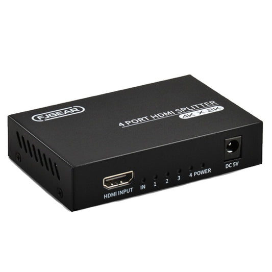 FJGEAR FJ-SM4K104 HD Audio/Video Splitter HDMI 1 In 4 Splitter(EU Plug) - free shipping - PMC Jewellery - Order now!
