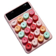 Q3 2.4G Mini Wireless Office Digital Keyboard Cash Register Financial Accounting Password Keypad(Pink) - Mini Keyboard by PMC TechLife | Online Shopping South Africa | PMC TechLife | Buy Now Pay Later Mobicred