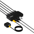 FJGEAR FJ-U404 USB2.0 4 In 4 Out Sharing Switcher With Controller - Switch by FJGEAR | Online Shopping South Africa | PMC TechLife | Buy Now Pay Later Mobicred
