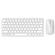 B087 2.4G Portable 78 Keys Dual Mode Wireless Bluetooth Keyboard And Mouse, Style: Keyboard Mouse Set White - Wireless Keyboard by PMC TechLife | Online Shopping South Africa | PMC TechLife | Buy Now Pay Later Mobicred