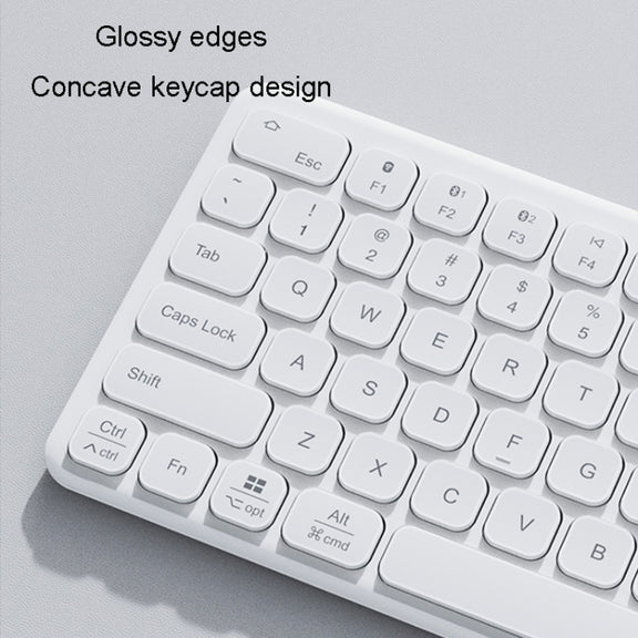 B087 2.4G Portable 78 Keys Dual Mode Wireless Bluetooth Keyboard And Mouse, Style: Keyboard Pink