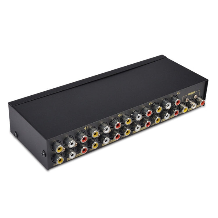 FJGEAR FJ-801AV Audio Video Switcher 8 In 1 Out CVBS Switcher - free shipping - PMC TechLife - Order now!