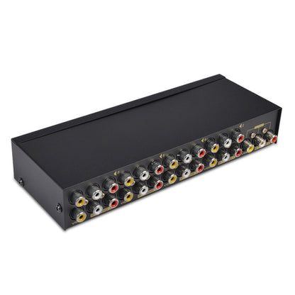 FJGEAR FJ-801AV Audio Video Switcher 8 In 1 Out CVBS Switcher - free shipping - PMC Jewellery - Order now!