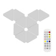 10pcs /Set Triangle Splicing Intelligent Sound Control Quantum Light Atmosphere Lighting With Remote Control, US Plug(WiFi Model) - Novelty Lighting by PMC TechLife | Online Shopping South Africa | PMC TechLife | Buy Now Pay Later Mobicred