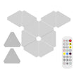 12pcs /Set Triangle Splicing Intelligent Sound Control Quantum Light Atmosphere Lighting With Remote Control, US Plug(WiFi Model) - Novelty Lighting by PMC TechLife | Online Shopping South Africa | PMC TechLife | Buy Now Pay Later Mobicred