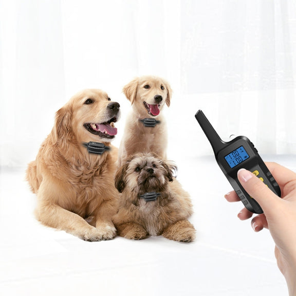 Dog Training Device Automatic Bark Stopper Dog Training Electronic Collar, Style: For-One-Dog(Yellow)