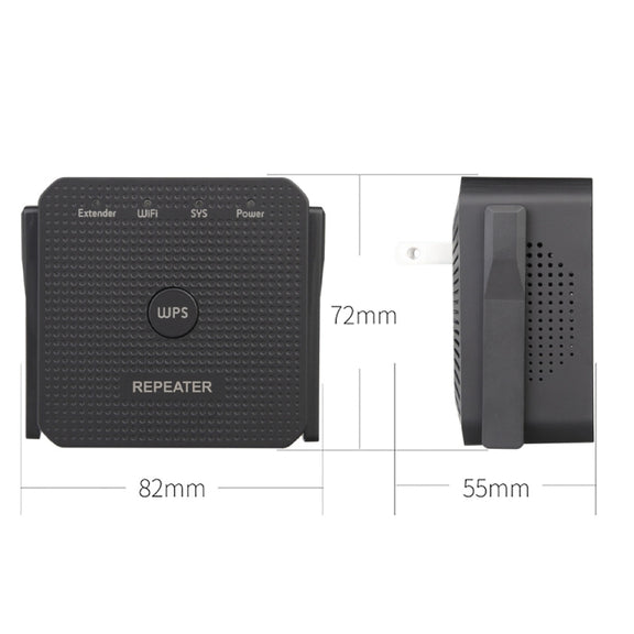 2.4G 300M Wifi Repeater Wifi Extender Wifi Amplifier With 1 LAN Port UK Plug