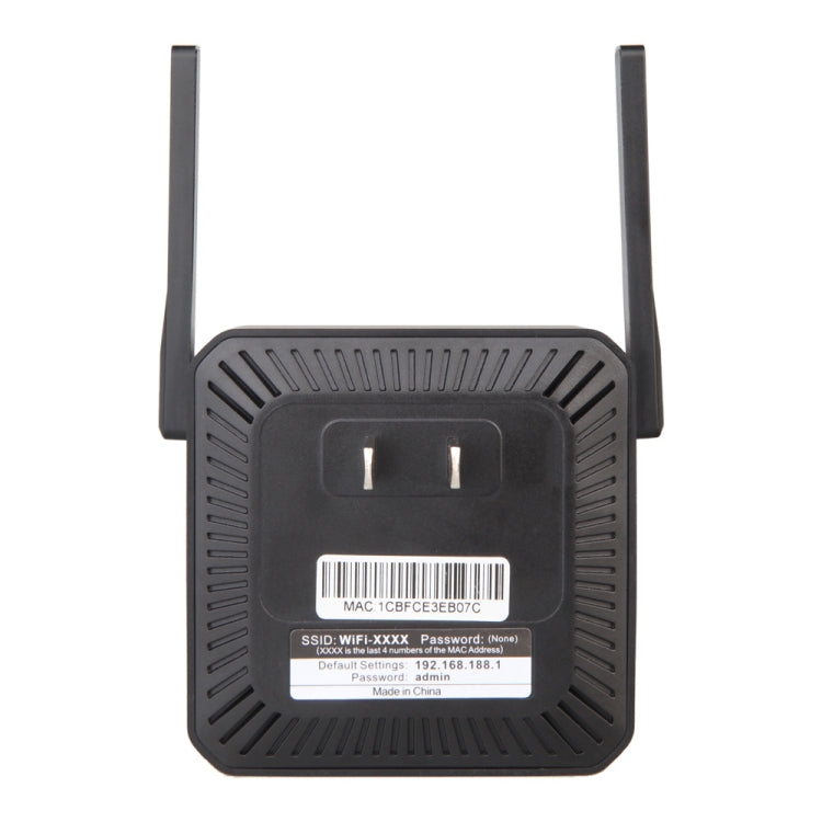 2.4G 300M Wifi Repeater Wifi Extender Wifi Amplifier With 1 LAN Port UK Plug - Broadband Amplifiers by PMC Jewellery | Online Shopping South Africa | PMC Jewellery | Buy Now Pay Later Mobicred