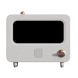USB White Noise Simulation Flame Fire Furnace Aromatherapy Machine Indoor Large Spray Measurement Humidifier(White) - free shipping - PMC TechLife - Order now!