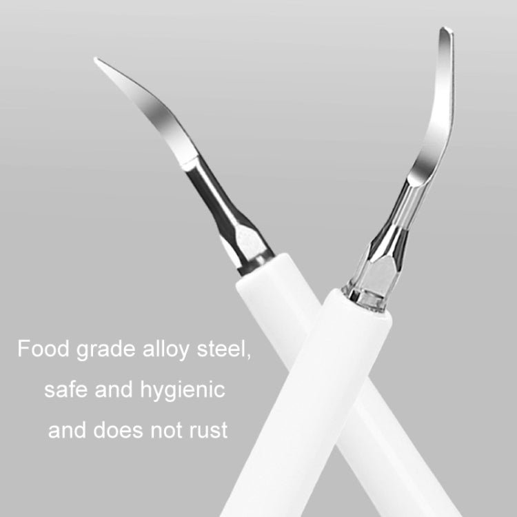 6 In 1 Electric Dental Scaler Calculus Removal Teeth Cleaning Set, Color: White Basic - Oral Irrigators by PMC TechLife | Online Shopping South Africa | PMC TechLife | Buy Now Pay Later Mobicred