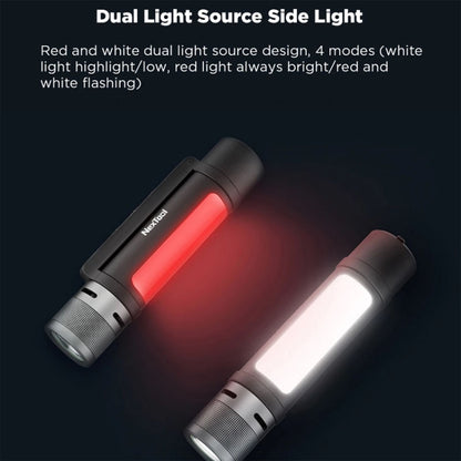 Nextool  6-In-1 Outdoor Emergency Flashlight  Zoomable Alarm Camping Work Light(Black) - free shipping - PMC Jewellery - Order now!