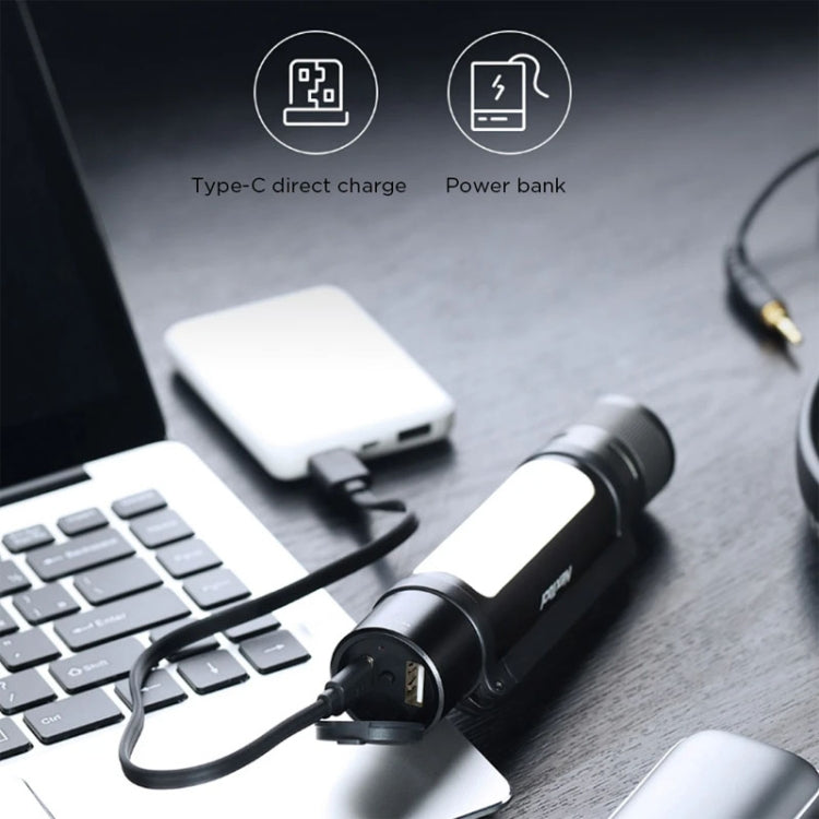 Nextool  6-In-1 Outdoor Emergency Flashlight  Zoomable Alarm Camping Work Light(Black) - free shipping - PMC Jewellery - Order now!