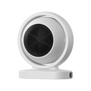 380W Earth Little Sun Heater Home Energy Saving Electric Stove Desktop Mini Heater  US Plug(White)