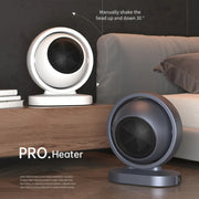 380W Earth Little Sun Heater Home Energy Saving Electric Stove Desktop Mini Heater  US Plug(White)