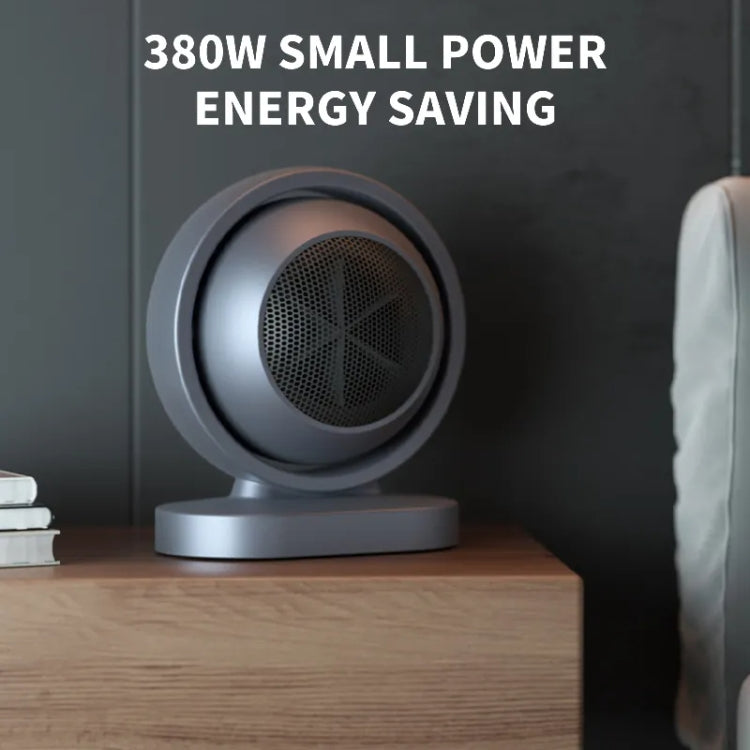 380W Earth Little Sun Heater Home Energy Saving Electric Stove Desktop Mini Heater  US Plug(Yellow)
