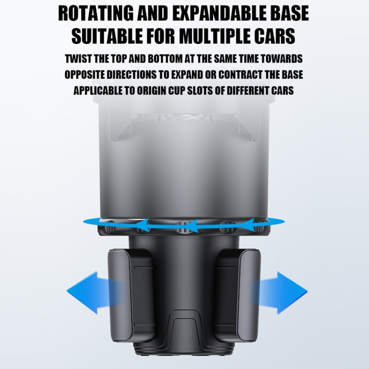 Multifunctional Car Water Cup Holder Drink Holder with Switch Lock, Size: Large - Car Drink Holders by PMC TechLife | Online Shopping South Africa | PMC TechLife | Buy Now Pay Later Mobicred