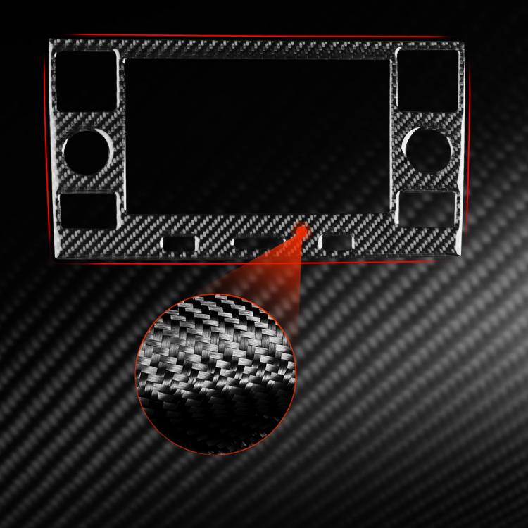 For Volkswagen Sagitar 2019-2023 Left-hand Drive Multimedia Panel Sticker(Red) - Car Interior Mouldings by PMc TechLife | Online Shopping South Africa | PMc TechLife | Buy Now Pay Later Mobicred