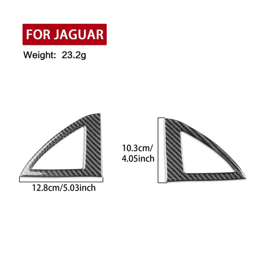 For Jaguar F-TYPE 2013+ Universal Inner A-pillar Speaker Cover For Both Left And Right Driving(Red)