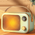 1200W Electric Heater Winter Hand Warmer with Screen Display,EU Plug(Mint Green) - Electric Heaters by PMC TechLife | Online Shopping South Africa | PMC TechLife | Buy Now Pay Later Mobicred