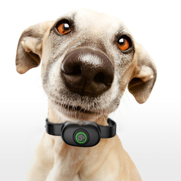 Auto Stop Barker Pet Shock Collar Dog Trainer(Black)