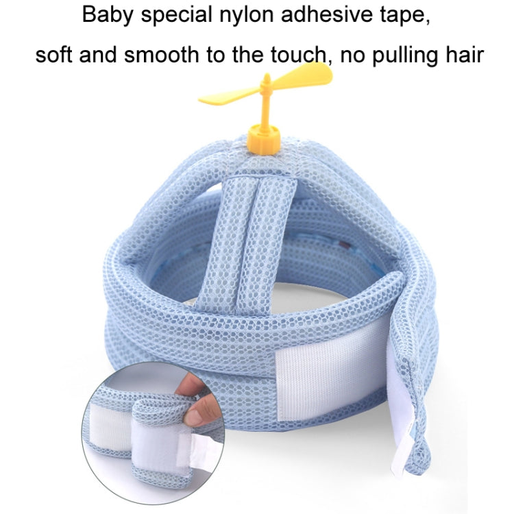 Bamboo Dragonfly Baby Toddler Anti-fall Pillow Protection Pad, Color: Blue
