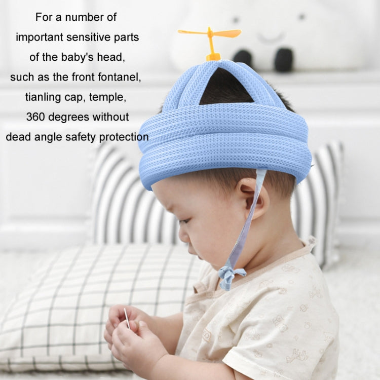 Bamboo Dragonfly Baby Toddler Anti-fall Pillow Protection Pad, Color: Gray