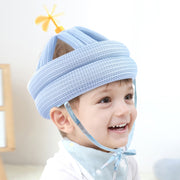 Bamboo Dragonfly Baby Toddler Anti-fall Pillow Protection Pad, Color: Blue