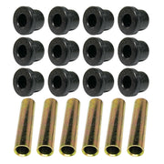 Golf Cart Front And Rear Steel Plate Rubber Sleeve Iron Sleeve Kit Leaf Spring Bushings, Specification: Iron Sleeve