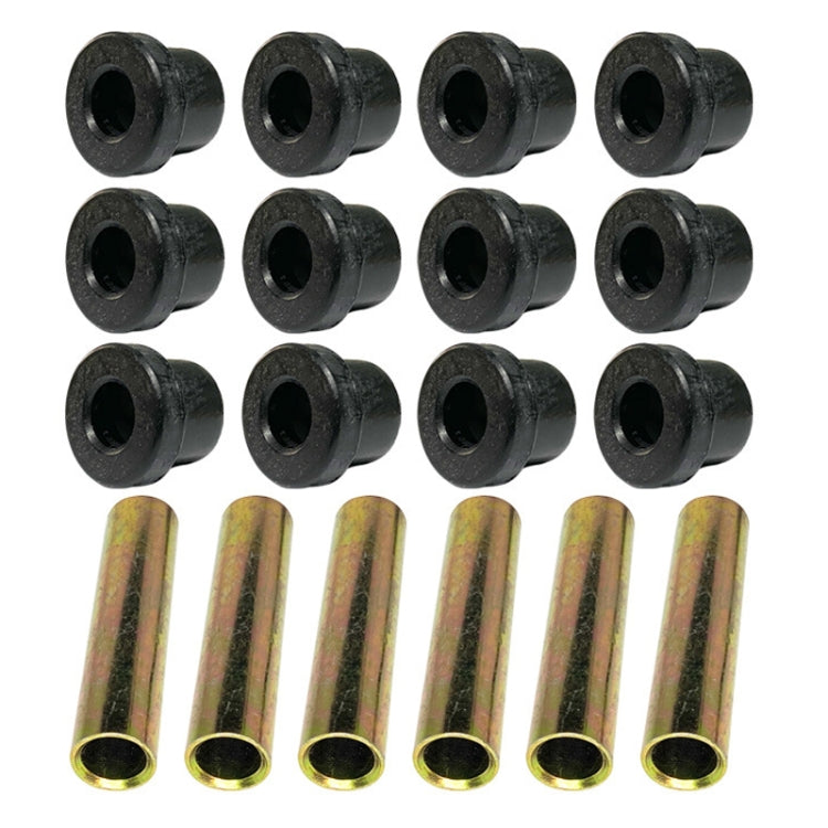 Golf Cart Front And Rear Steel Plate Rubber Sleeve Iron Sleeve Kit Leaf Spring Bushings, Specification: Rubber Sleeve