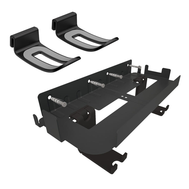 For PS5 Console iplay Wall-mounted Bracket Can Store Controllers/VR Glasses/Headphones(Black) - free shipping - PMC Jewellery - Order now!