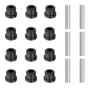 12pcs Rubber Sleeve+ 6pcs Iron Sleeve For EZGO TXT Golf Cart Steel Plate Rubber Sleeve Iron Sleeve Kit