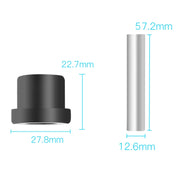 12pcs Rubber Sleeve+ 6pcs Iron Sleeve For EZGO TXT Golf Cart Steel Plate Rubber Sleeve Iron Sleeve Kit