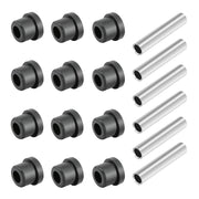 12pcs Rubber Sleeve+ 6pcs Iron Sleeve For EZGO TXT Golf Cart Steel Plate Rubber Sleeve Iron Sleeve Kit