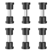 12pcs Rubber Sleeve+ 6pcs Iron Sleeve For EZGO TXT Golf Cart Steel Plate Rubber Sleeve Iron Sleeve Kit