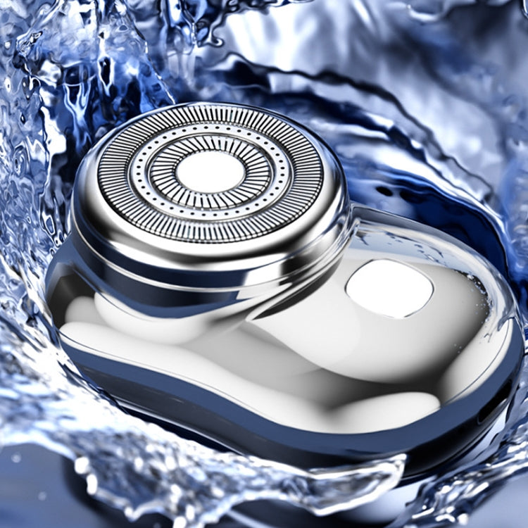 Three-Ring Knife Mesh Electric Men Shaver Travel Portable Mini Shaver, Color: Gradient Blue - Electric Shavers by PMC TechLife | Online Shopping South Africa | PMC TechLife | Buy Now Pay Later Mobicred