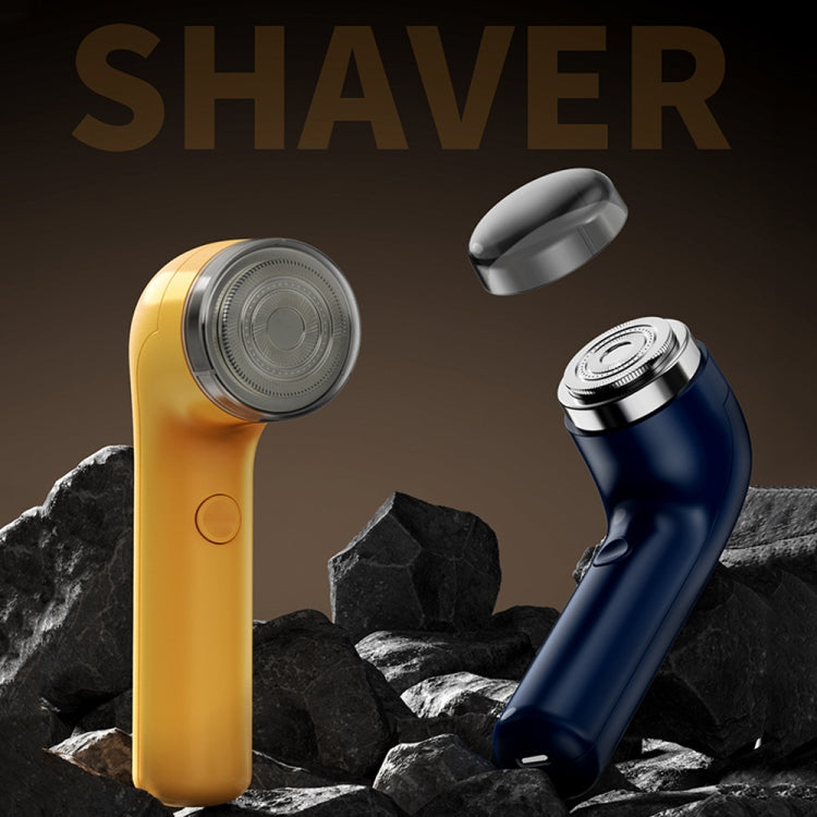 Rechargeable Travel Electric Shaver Portable Elbow Mini Floating Head Shaver(Orange) - Shavers & Accessories by PMC TechLife | Online Shopping South Africa | PMC TechLife | Buy Now Pay Later Mobicred