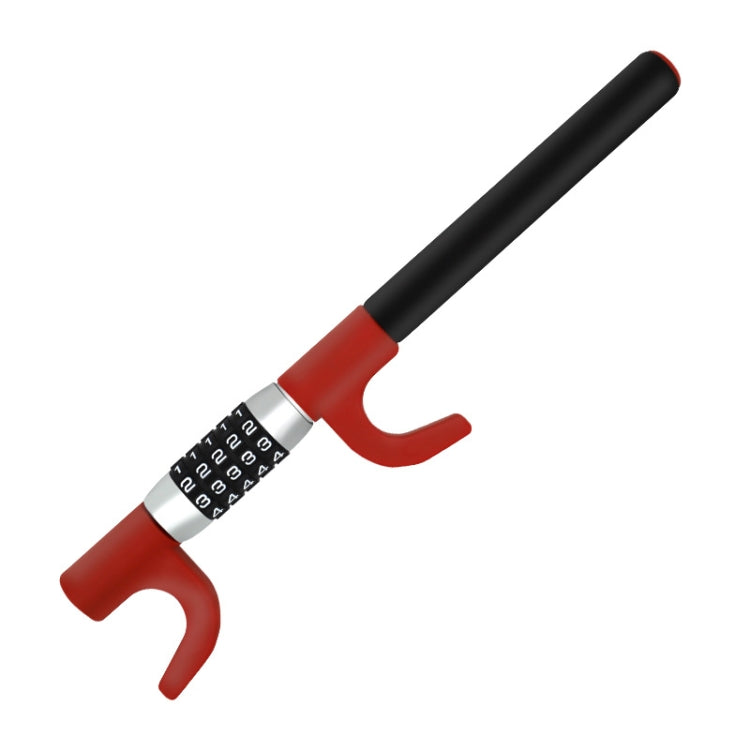 Car Anti-Theft Steering Wheel Retractable Adjustable Code Lock(Red) - free shipping - PMC TechLife - Order now!
