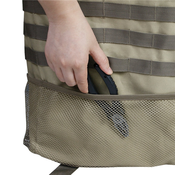 Outdoor Camping Off-road Vehicle Spare Tire Tool Miscellaneous Storage Bag, Color: Black