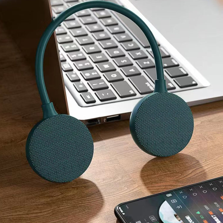 ROCKMIA  EBS-906 Neckband Bluetooth Speaker Waterproof Music Player Built-in Microphone(Grey) - free shipping - PMC Jewellery - Order now!