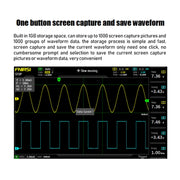 FNIRSI 2 In 1 Dual-Channel 100M Bandwidth Digital Oscilloscope 1GS Sampling Signal Generator, EU Plug 1014D
