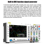FNIRSI 2 In 1 Dual-Channel 100M Bandwidth Digital Oscilloscope 1GS Sampling Signal Generator, EU Plug 1014D +P4100 Probe
