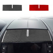 For Jaguar F-TYPE 2013+ Universal Center Console Sticker For Left And Right Drive(Black)