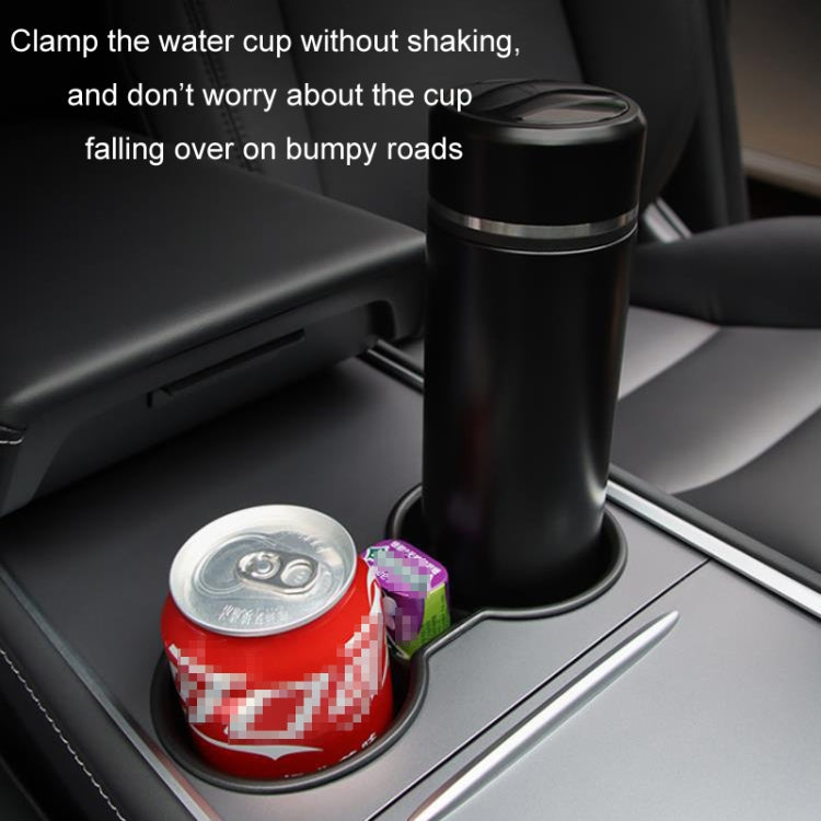 For Tesla Model 3/Y Central Control Instrument Panel Water Cup Limiter Water Cup Holder(Black) - Stowing Tidying by PMC TechLife | Online Shopping South Africa | PMC TechLife | Buy Now Pay Later Mobicred